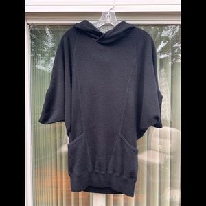 Alice+Olivia Cashmere/Wool Hooded  Top
